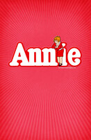 This is an image of the Annie Jr. poster. (2015)